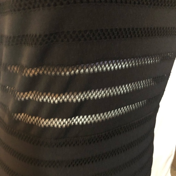 ANTHROPOLOGIE SILENCE + NOISE Mesh Bodycon Dress Size L - Picture 9 of 10